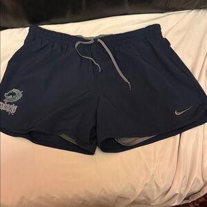 Nike Women's Dark Blue Athletic Shorts